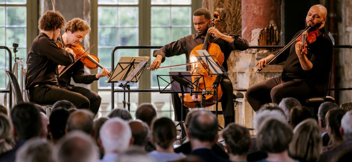 Isidore String Quartet bei Musikfestspielen