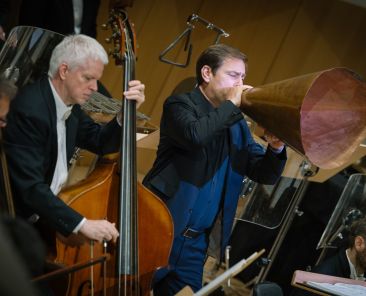 Konzert der Dresdner Musikfestspiele mit der  „ Siegfried „ - Auffuehrung vom Dresdner Festspielorchester unter Dirigent Kent Nagano am 15.06.2025 im Kulturpalast . Foto: Oliver Killig