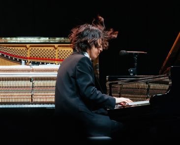 Konzert der Dresdner Musikfestspiele mit Pianist Hayato Sumino am 21.05.2026 im Stromwerk im Kraftwerk Mitte in Dresden . Foto: Oliver Killig